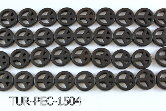 Turquoise Peace 15mm 16'' TUR-PEC-1504