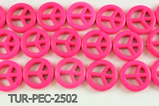 Turquoise Peace 25mm 16'' TUR-PEC-2502
