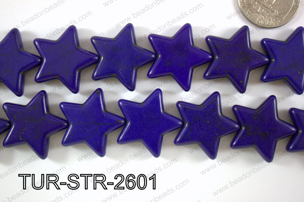 Turquoise Star 26mm TUR-STR-2601