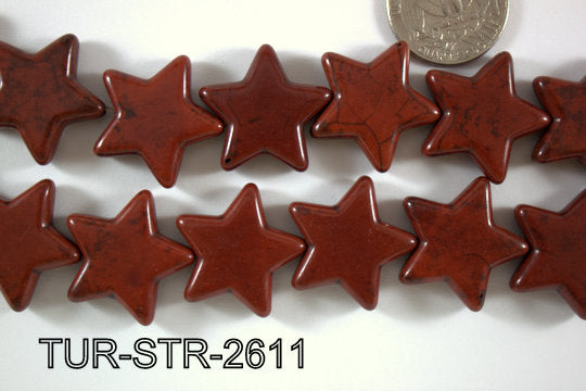 Turquoise Star 26mm TUR-STR-2611