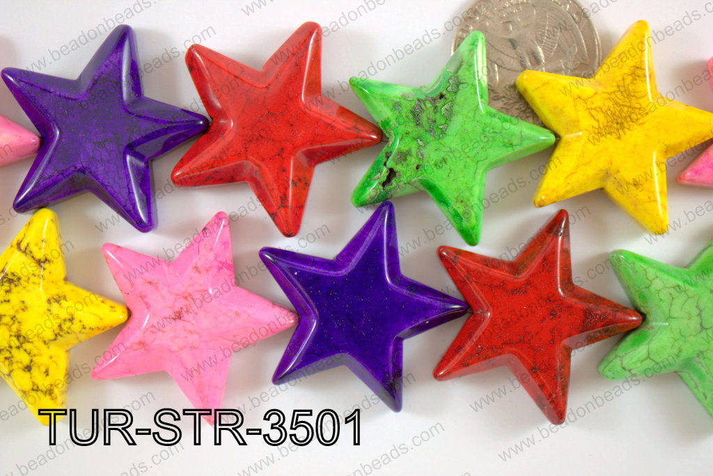 Turquoise Star 35mm TUR-STR-3501