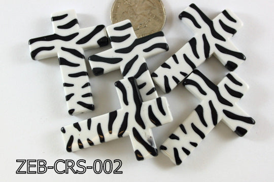 Zebra Cross 500 Gram Bag Black/White ZEB-CRS-002