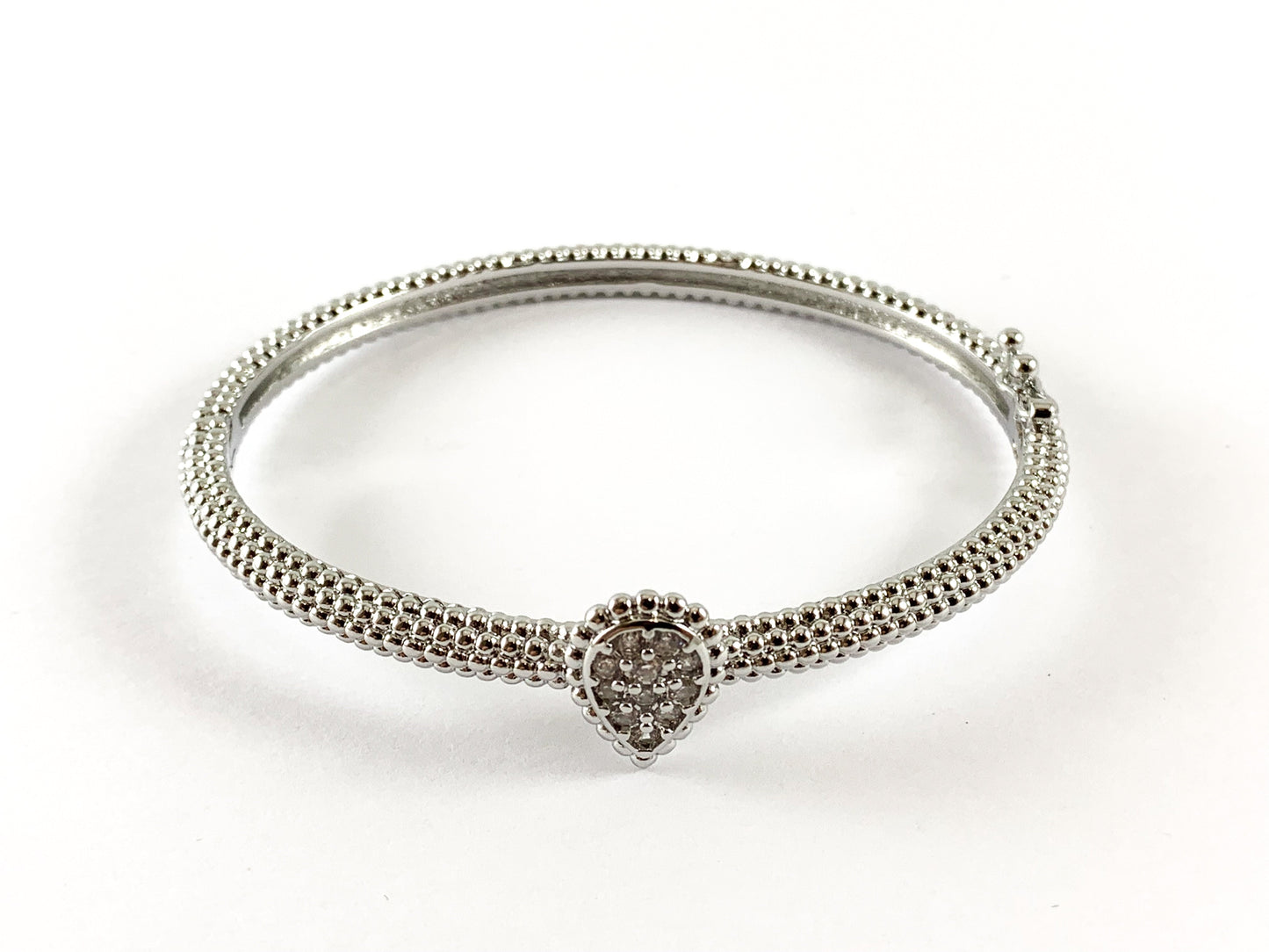 Real Gold/Platinum 18K Plated Copper Bracelet Teardrop Cuffs/Bangles