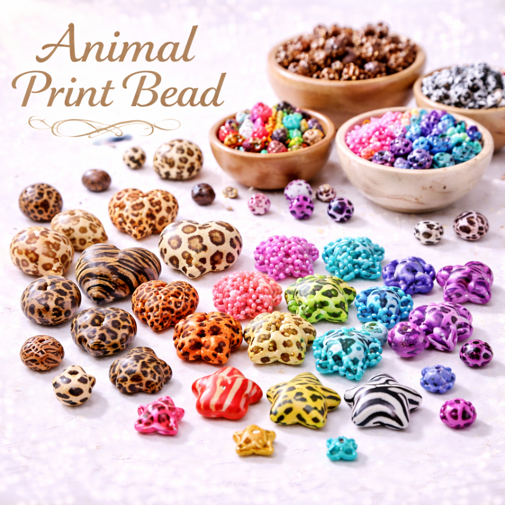 Animal Print Bead