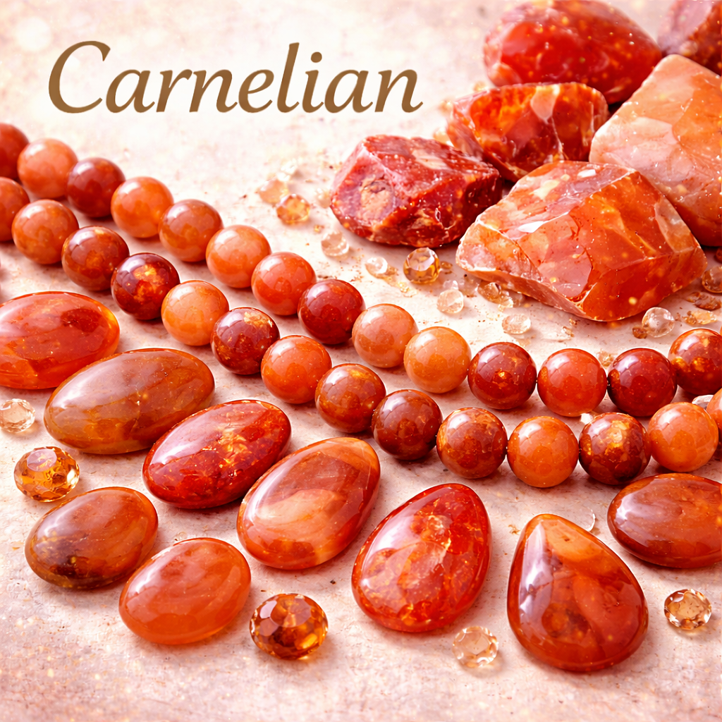 Carnelian Beads