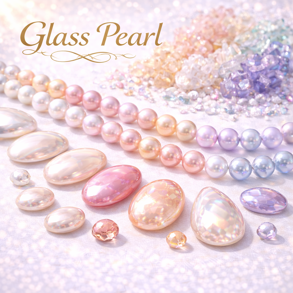 Glass Pearl Beads