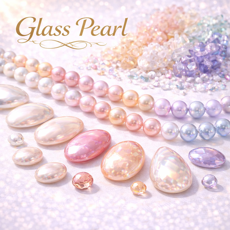 Glass Pearl Beads