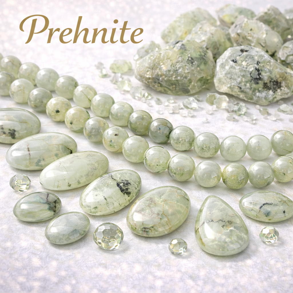 Prehnite Beads