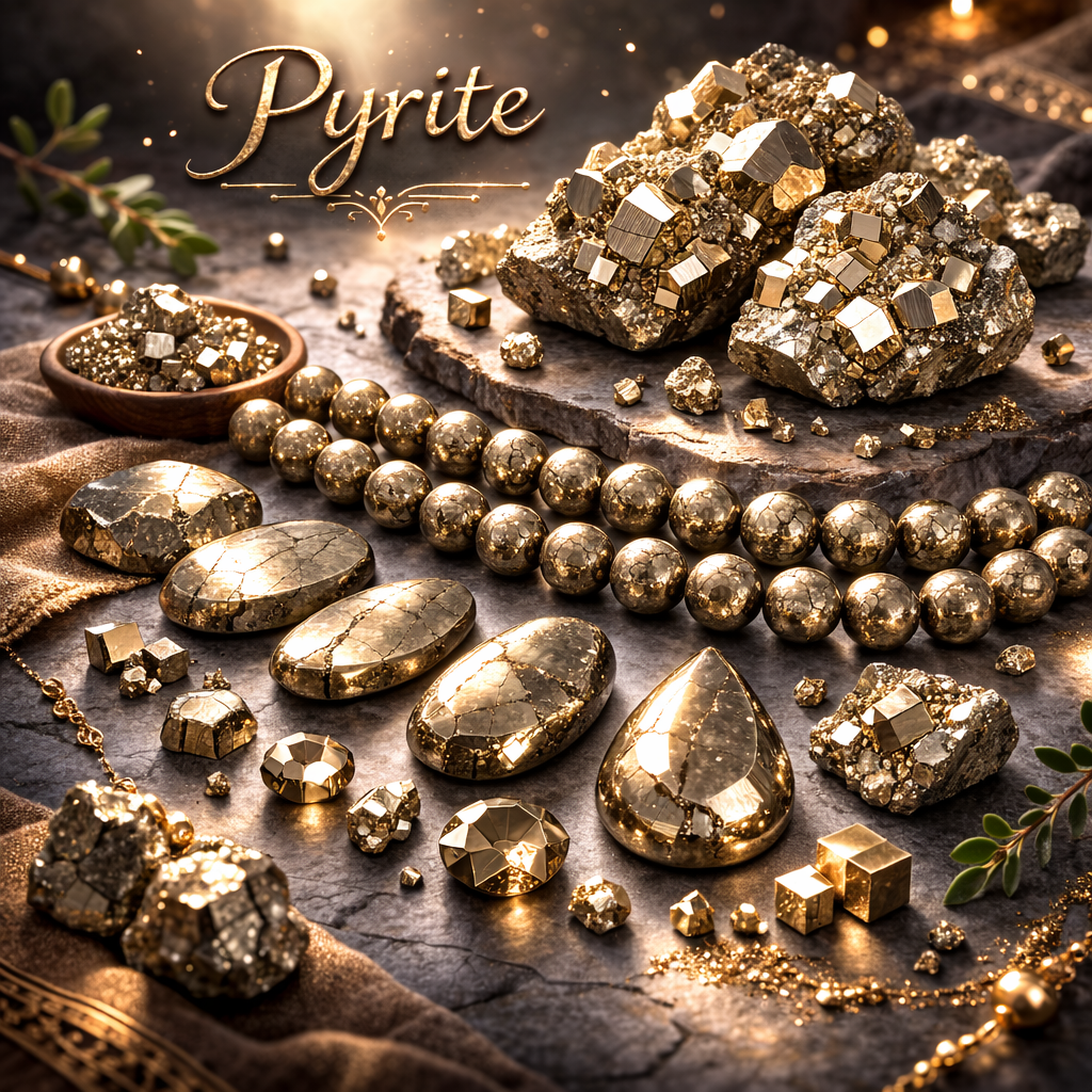 Pyrite Beads