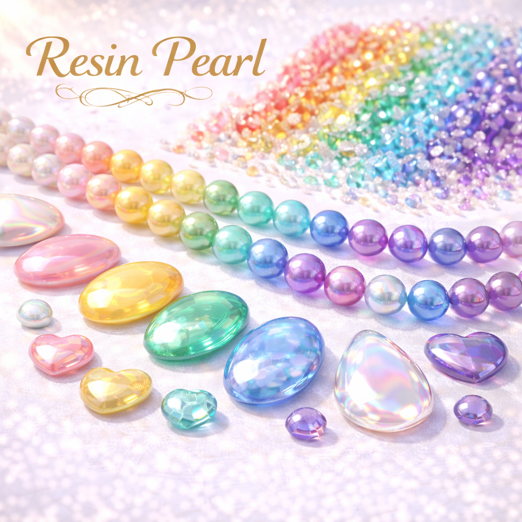 Resin Pearl Beads