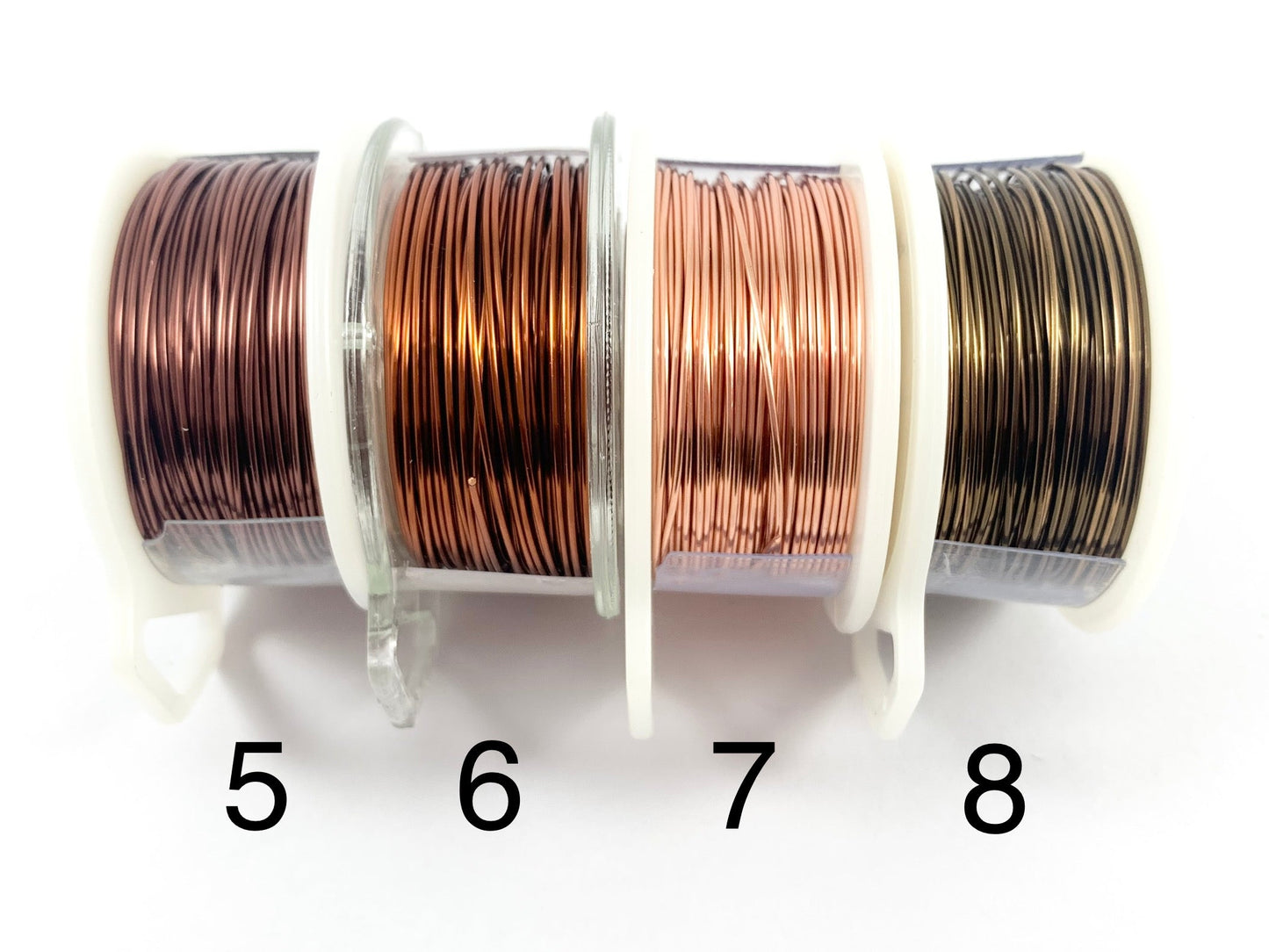 22 GAUGE Tarnish Resistant Silver Plated Wrapping Craft Wire Artistic Wire Copper Core in Bronze Copper Silver Gold Proudly made in the USA!