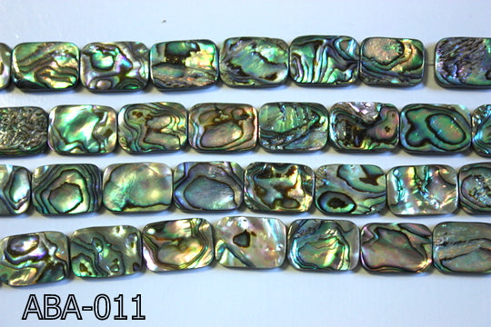 Abalone Rectangle 13x18mm ABA-011