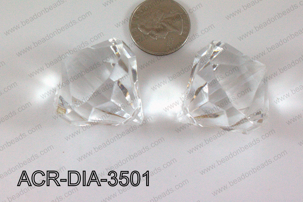Acrylic Diamond Clear 35mm ACR-DIA-3501