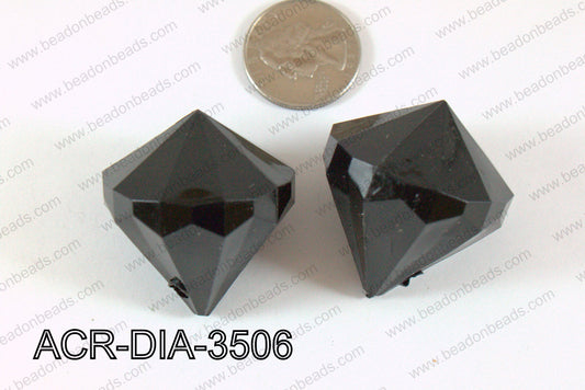 Acrylic Diamond Black 35mm ACR-DIA-3506
