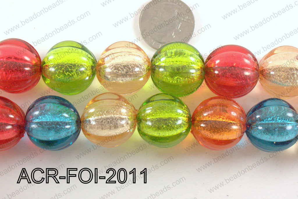 Acrylic Foil Round Multicolor 20mm ACR-FOI-2011