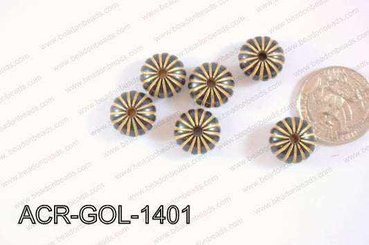Acrylic Bead 300g 14mm ACR-GOL-1401