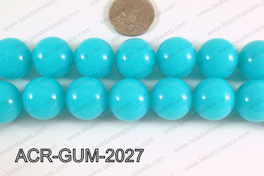 Acrylic Gum Ball Light Blue 20mm ACR-GUM-2027