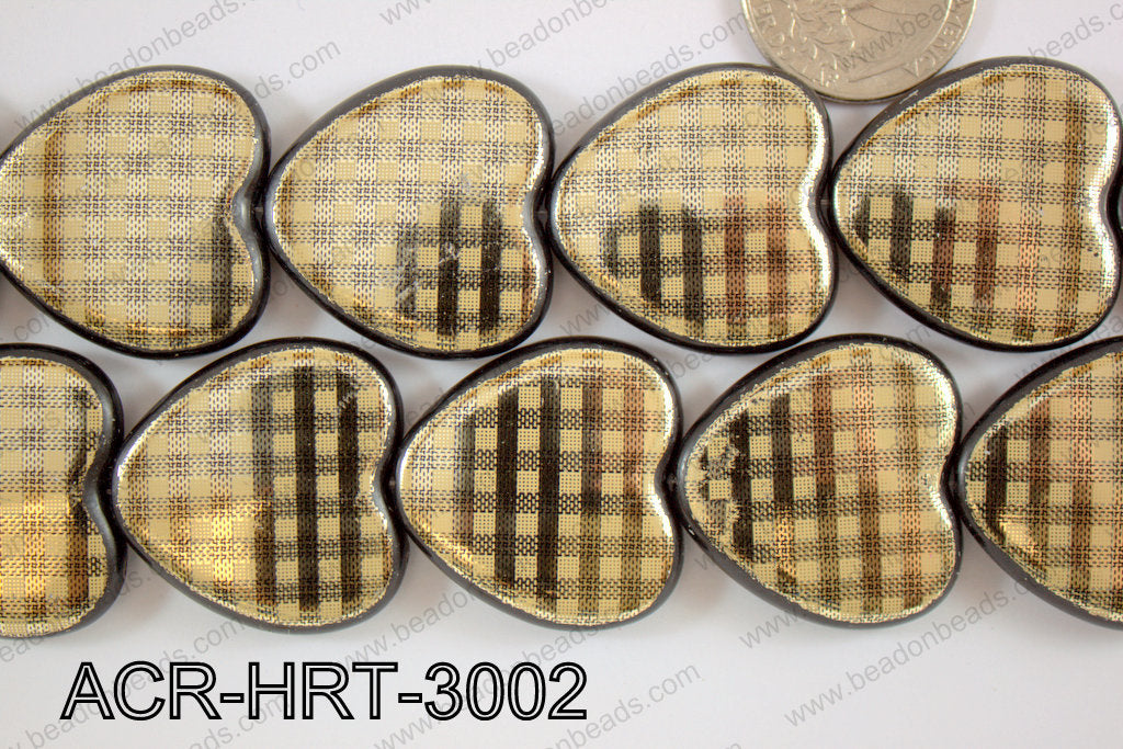 Acrylic Heart 30mm ACR-HRT-3002