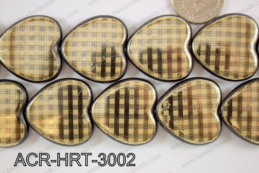 Acrylic Heart 30mm ACR-HRT-3002