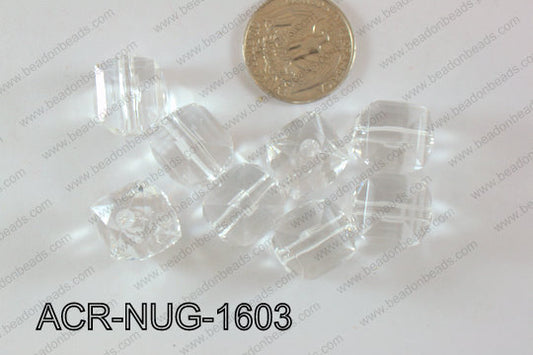Acrylic Nugget 500g Bag 16mm ACR-NUG-1603