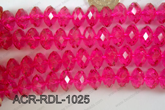 Acrylic Rondel 10mm ACR-RDL-1025