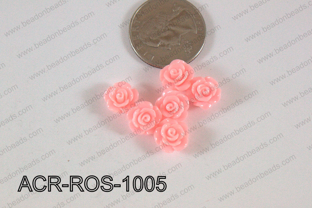 Acrylic Rose Pink 10mm ACR-ROS-1005