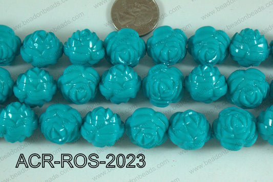 Acrylic Rose Blue 20mm ACR-ROS-2023