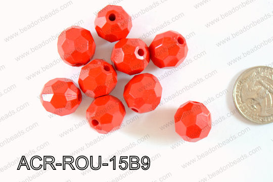 Acrylic Round 500g Bag 15mm ACR-ROU-15B9