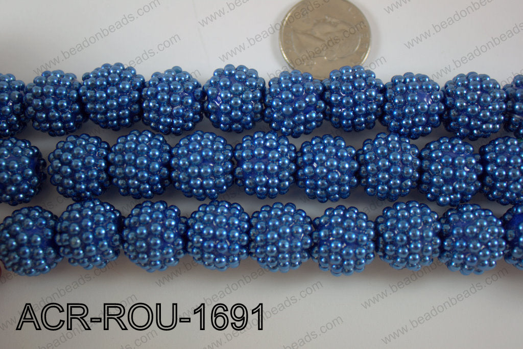 Acrylic Round 16mm Blue ACR-ROU-1691
