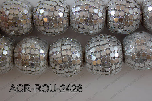 Acrylic Round 24mm ACR-ROU-2428