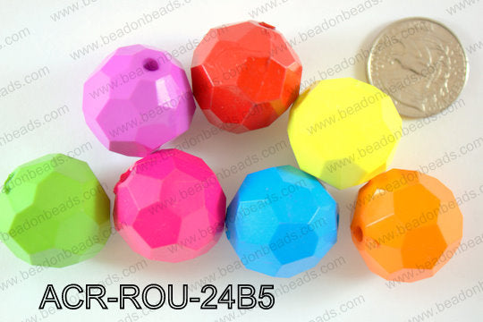Acrylic Round 500g Bag 24mm ACR-ROU-24B5
