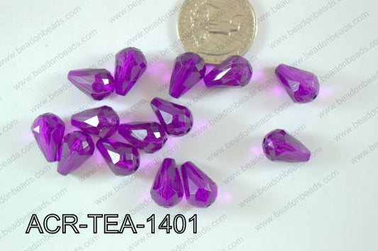 Acrylic Teardrop 500g Bag 14mm ACR-TEA-1401