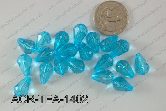 Acrylic Teardrop 500g Bag 14mm ACR-TEA-1402