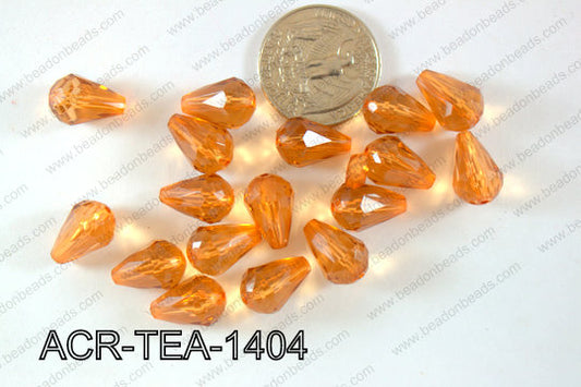Acrylic Teardrop 500g Bag 14mm ACR-TEA-1404
