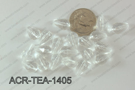 Acrylic Teardrop 500g Bag 14mm ACR-TEA-1405