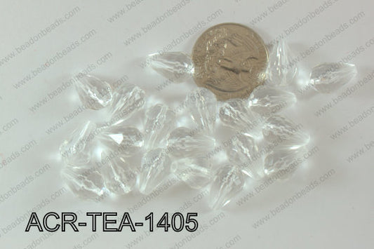 Acrylic Teardrop 500g Bag 14mm ACR-TEA-1405