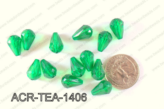 Acrylic Teardrop 500g Bag 14mm ACR-TEA-1406