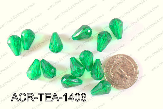 Acrylic Teardrop 500g Bag 14mm ACR-TEA-1406