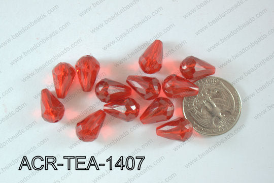 Acrylic Teardrop 500g Bag 14mm ACR-TEA-1407