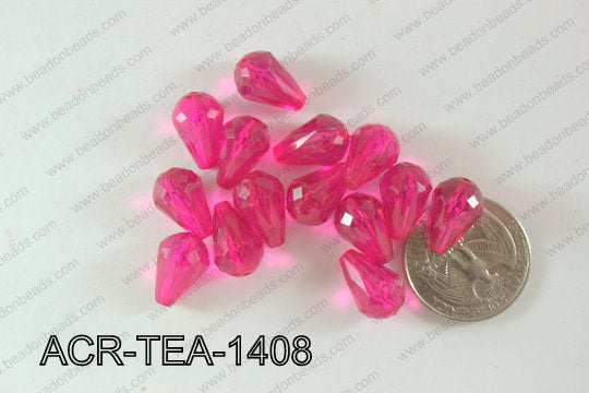 Acrylic Teardrop 500g Bag 14mm ACR-TEA-1408