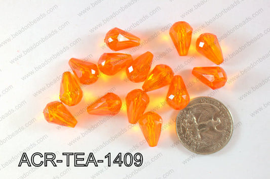 Acrylic Teardrop 500g Bag 14mm ACR-TEA-1409
