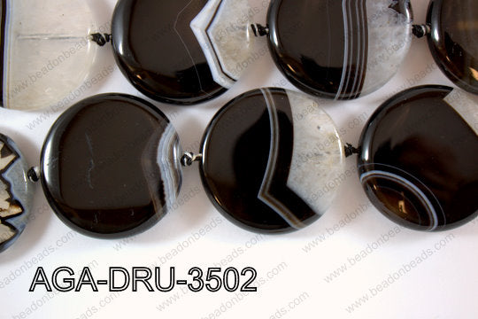 Agate- Druzy Coin 35mm AGA-DRU-3502