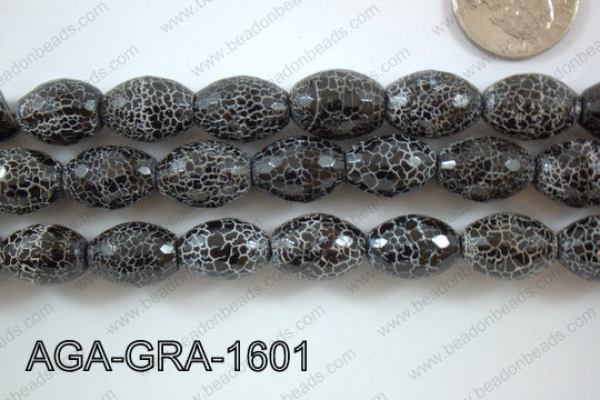 Black Agate Grape 16mm AGA-GRA-1601