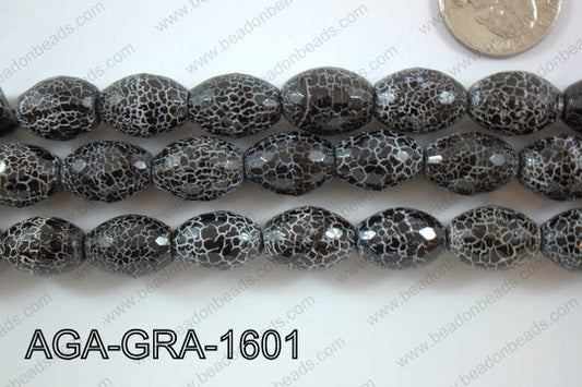 Black Agate Grape 16mm AGA-GRA-1601