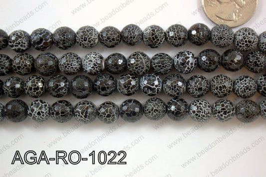 Black Agate Round 10mm AGA-RO-1022