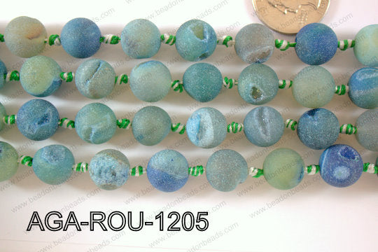 Agate Geode Round 12mm AGA-ROU-1205