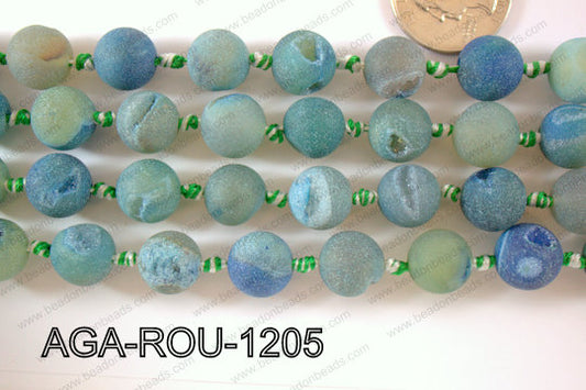 Agate Geode Round 12mm AGA-ROU-1205