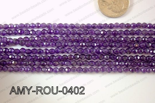Amethyst Round Faceted 4mm AMY-ROU-0402