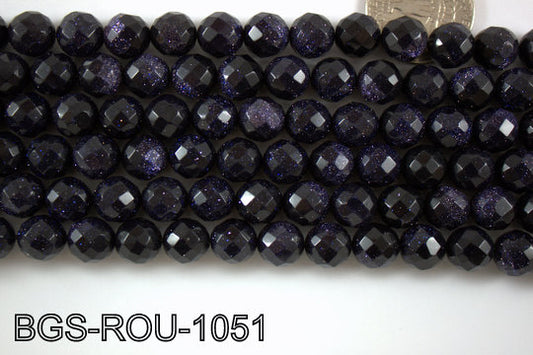 Blue Gold Stone Round 10mm BGS-ROU-1051