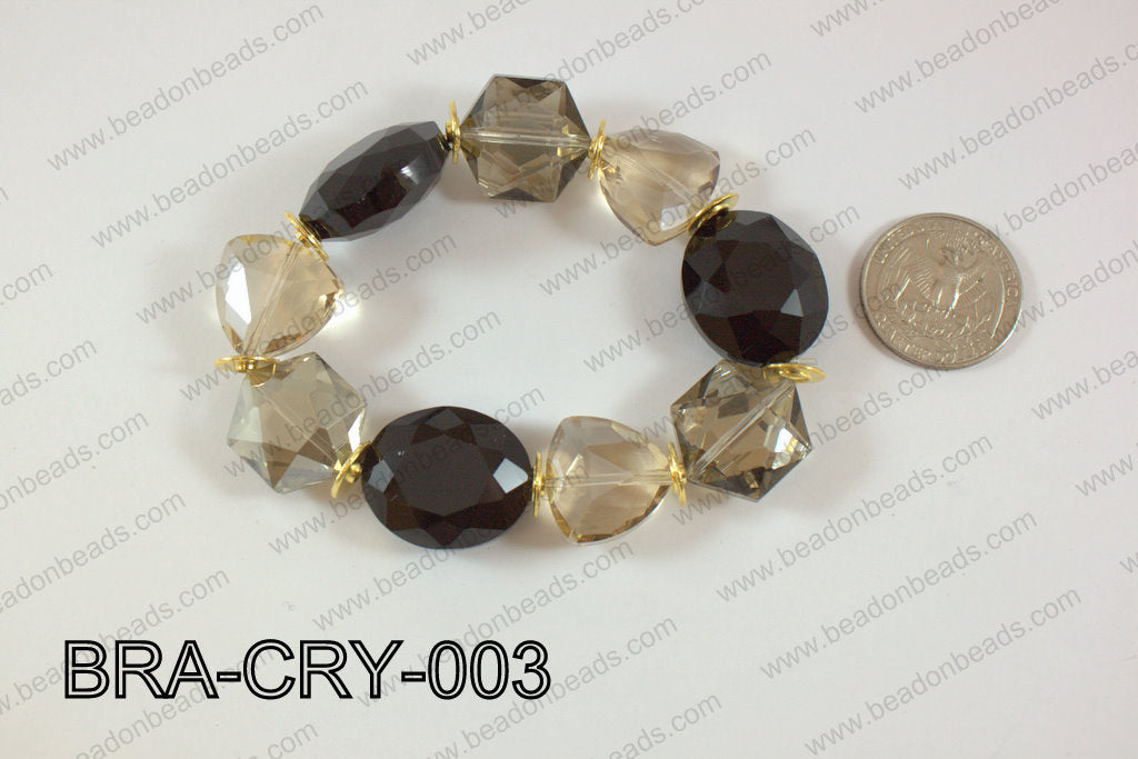 Bracelet with crystals BRA-CRY-003